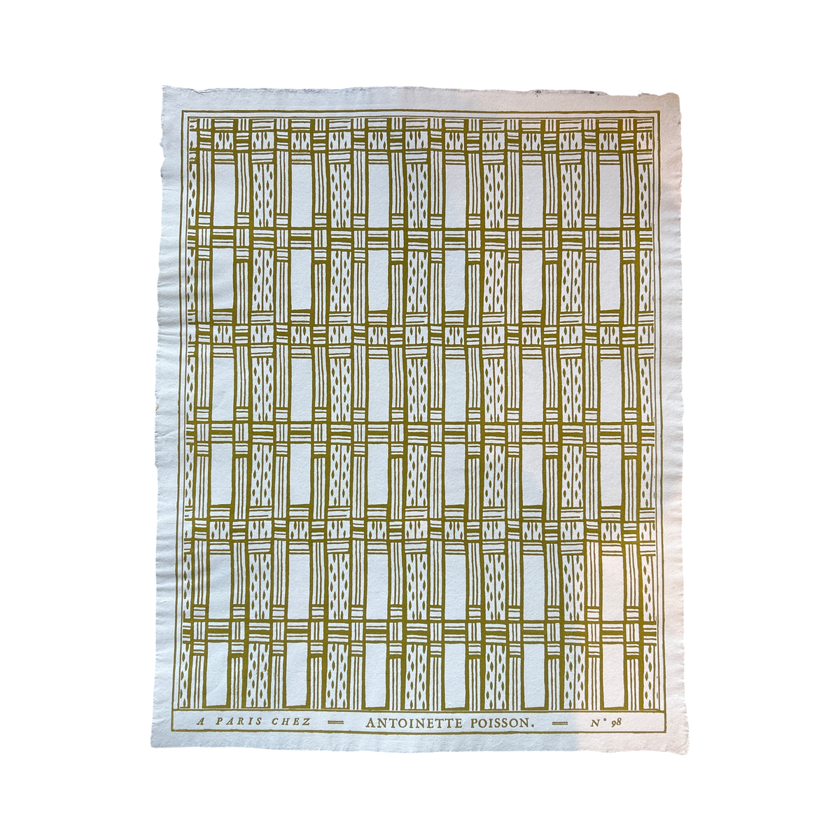 Antoinette Poisson Domino Paper No. 98A 