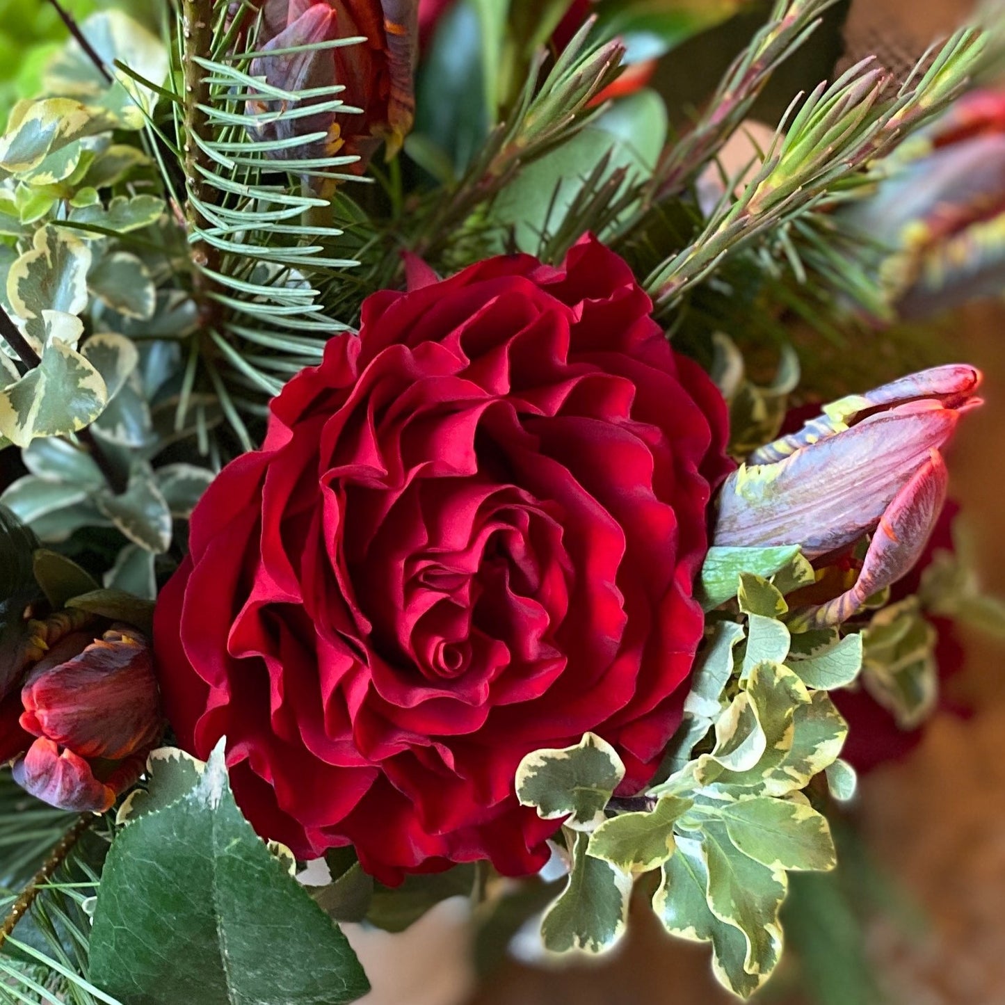 Holiday Hand-Tied Bouquet, 2 sizes
