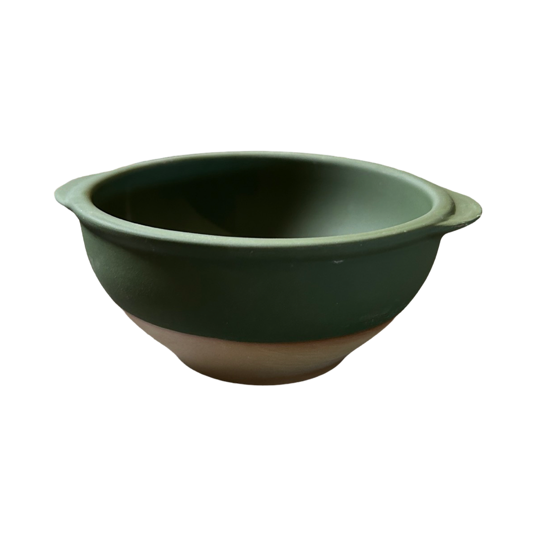 Bowl with Flat Handles by Manufacture de Digoin