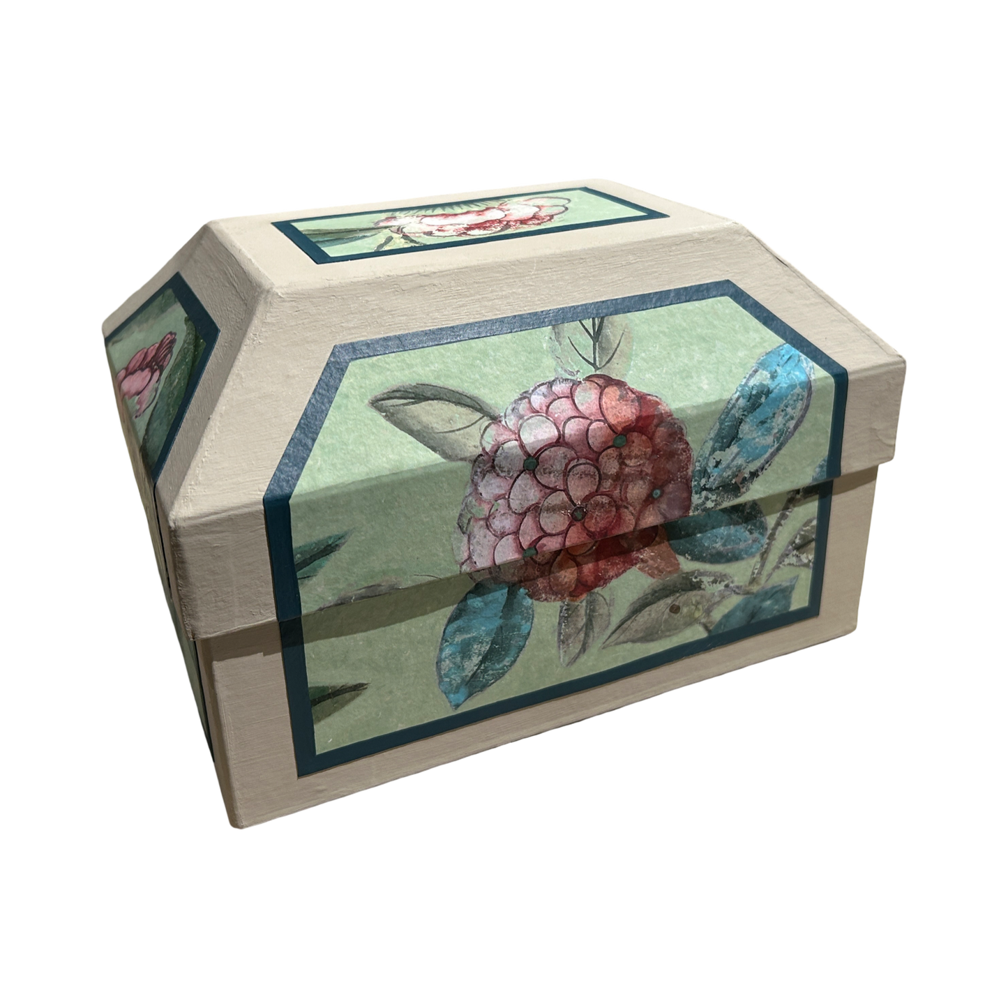 Antoinette Poisson Small Wedding Box 70B "Canton Green"