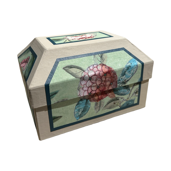 Antoinette Poisson Small Wedding Box 70B "Canton Green"