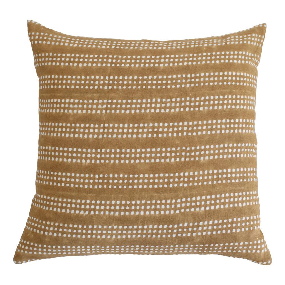 Linen Pillow 18” x 18” - Nepsa Mustard