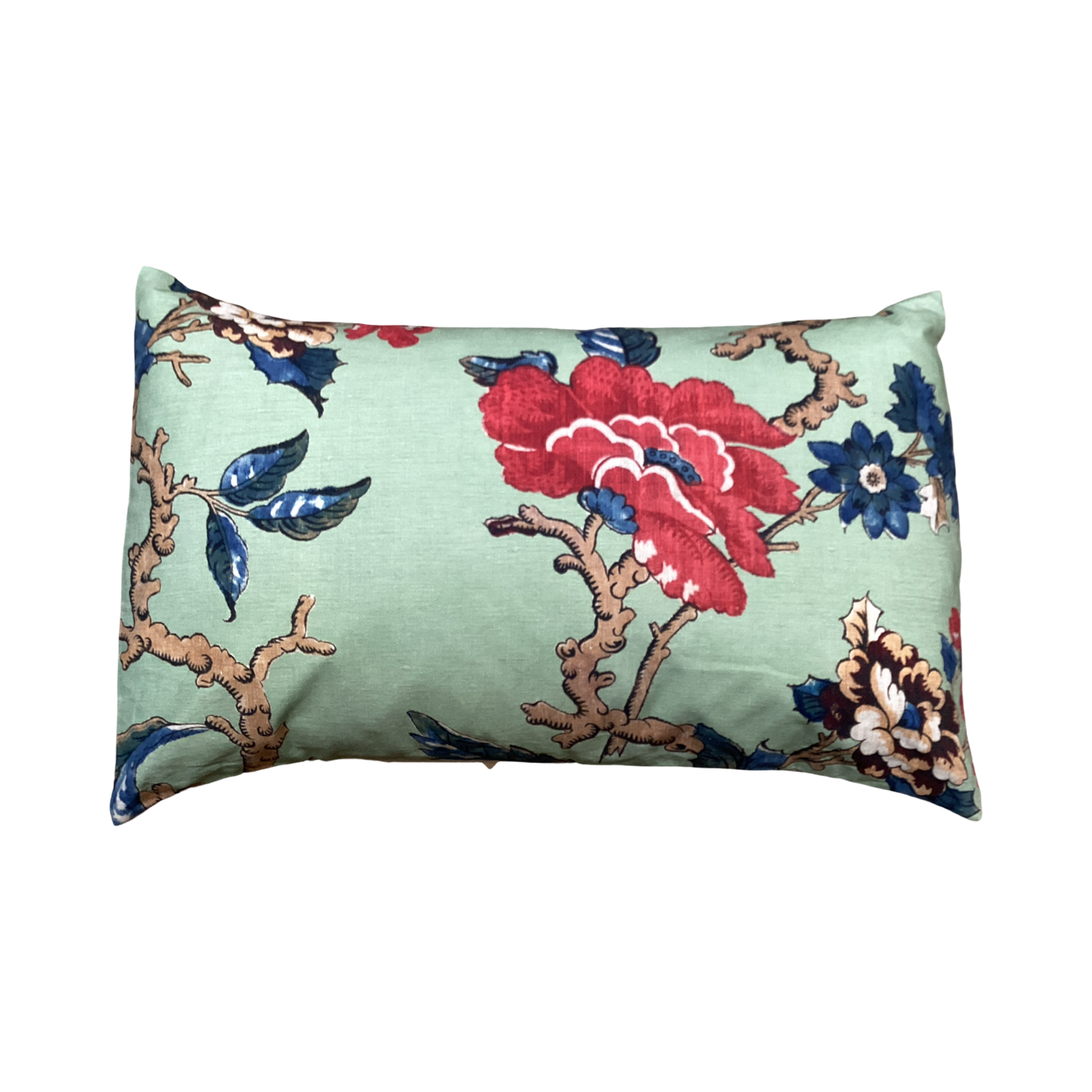 Antoinette Poisson Large Linen Pillow No. 95B 'Madame Green'