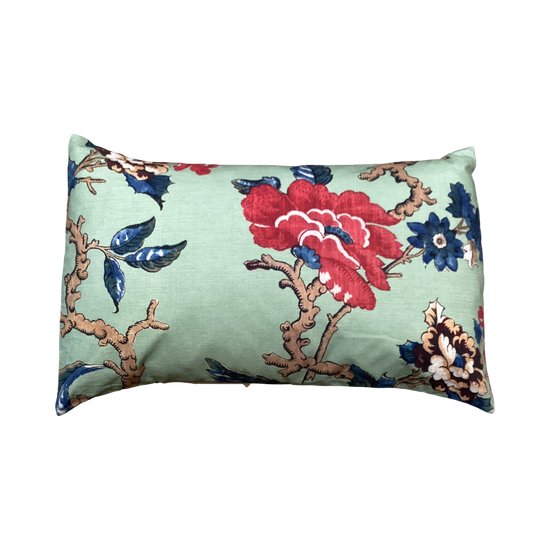 Antoinette Poisson Large Linen Pillow No. 95B 'Madame Green'