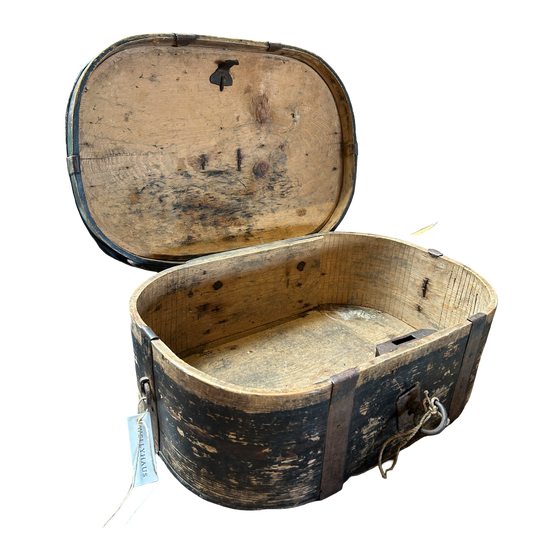 Antique Swedish Travelling Box, Early 19th Century – Wellyhaus