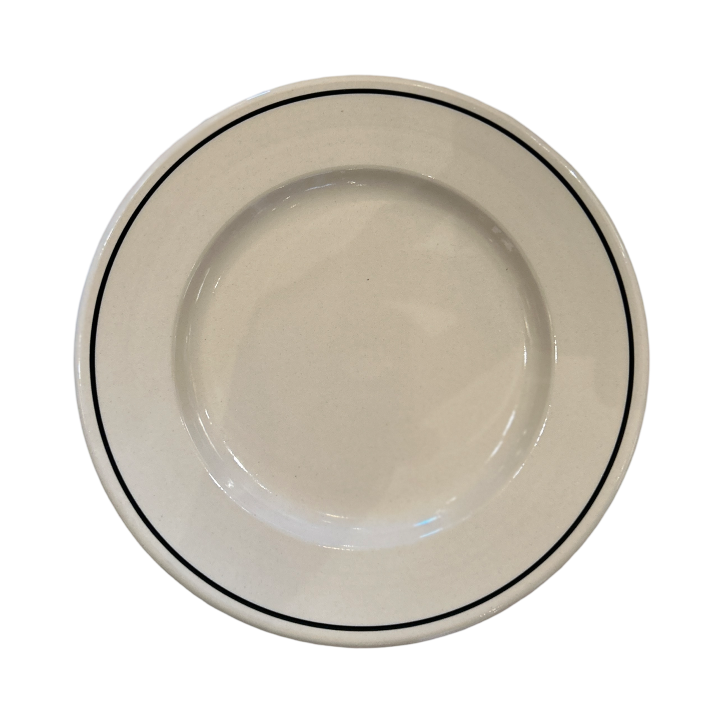 John Julian Stoneware Dinner Plate 11”, Line Noir