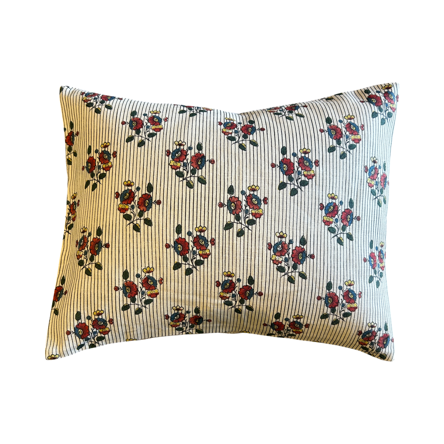 Antoinette Poisson Small Linen Pillow No.74A “Boutonnière”