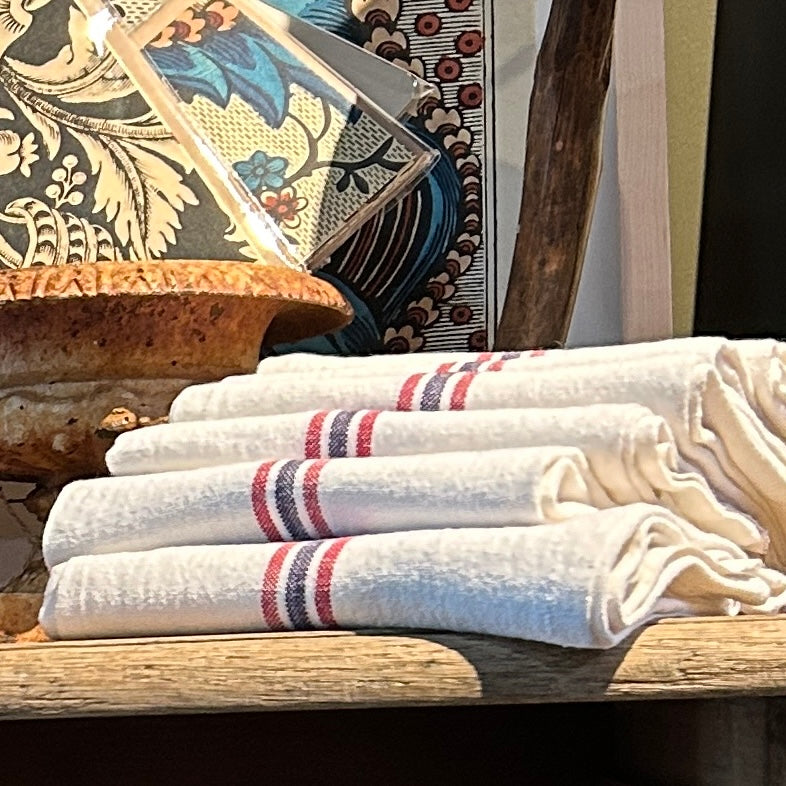 Charvet Editions French Drapeau tea towel