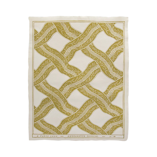 Antoinette Poisson Domino Paper No. 99A 'Odelette tilleul'