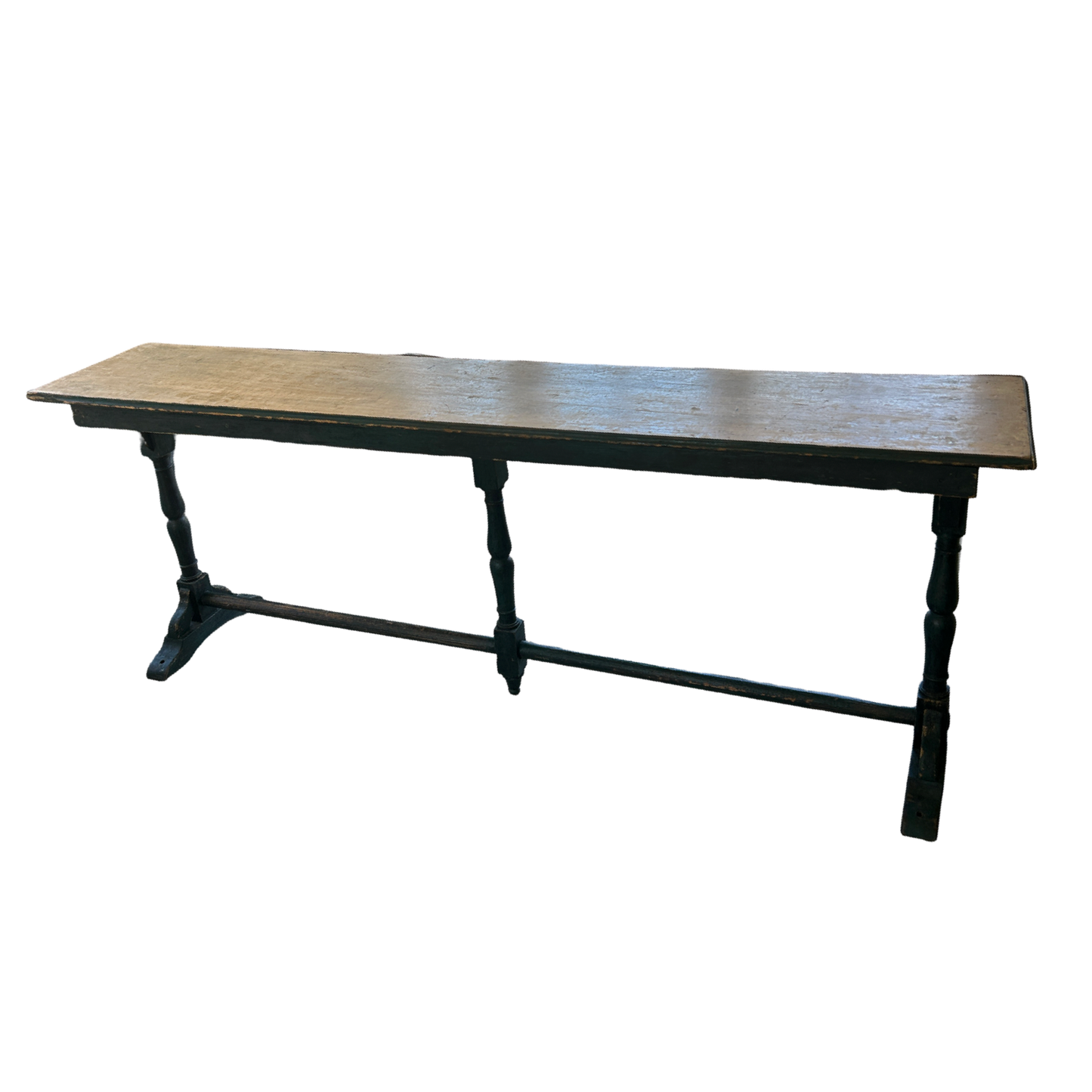 Antique French Wood Florist table, early 1900's