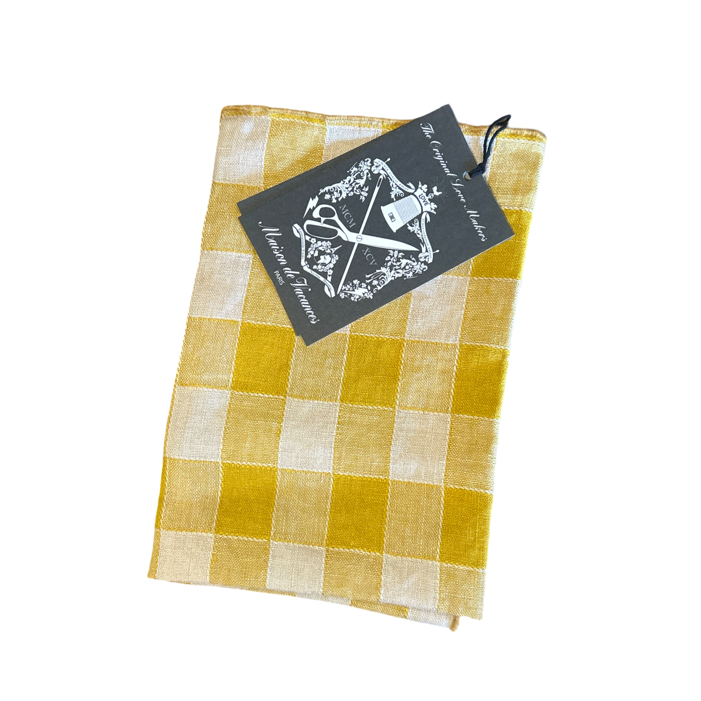 French Linen Vichy Gingham Napkin