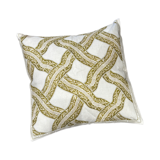 Antoinette Poisson Small Linen Pillow No. 99A 'Odelette'