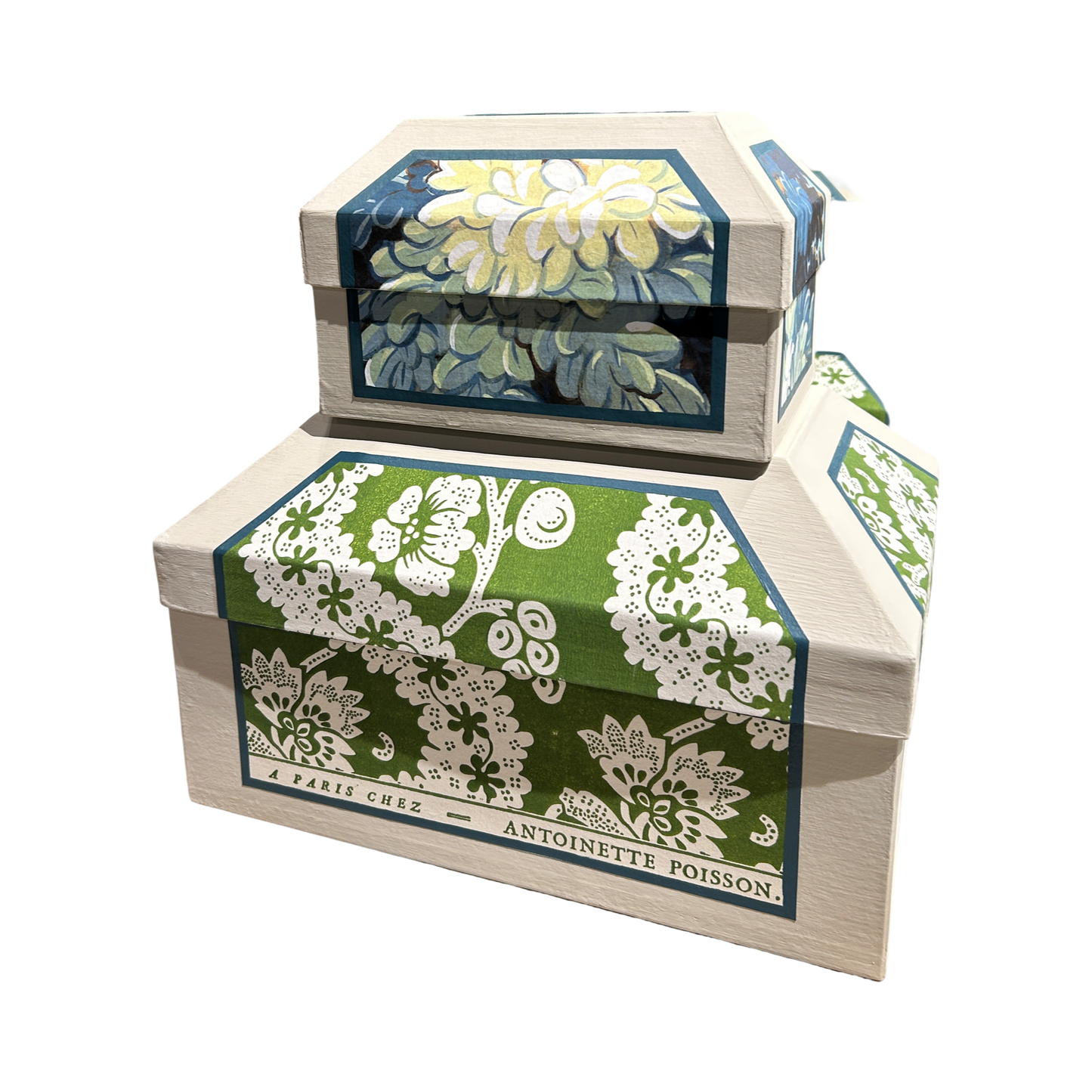 Antoinette Poisson Medium Wedding Box No.96C "Oratorio Green"