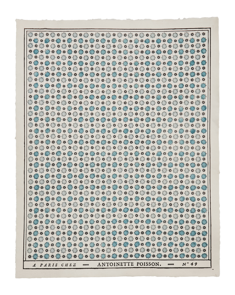 Domino Paper No.49B Artifice Bleu