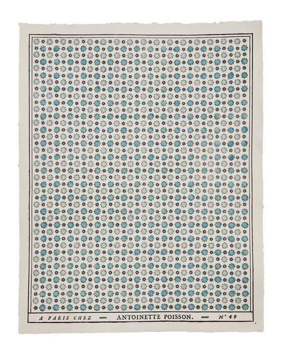 Domino Paper No.49B Artifice Bleu