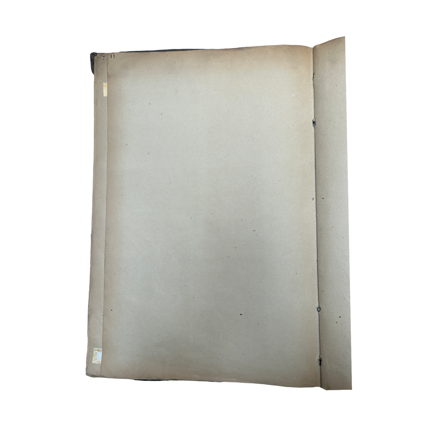 Page No. 10/11 from Antique Fabric Swatch Book, c1900 Lyon, France