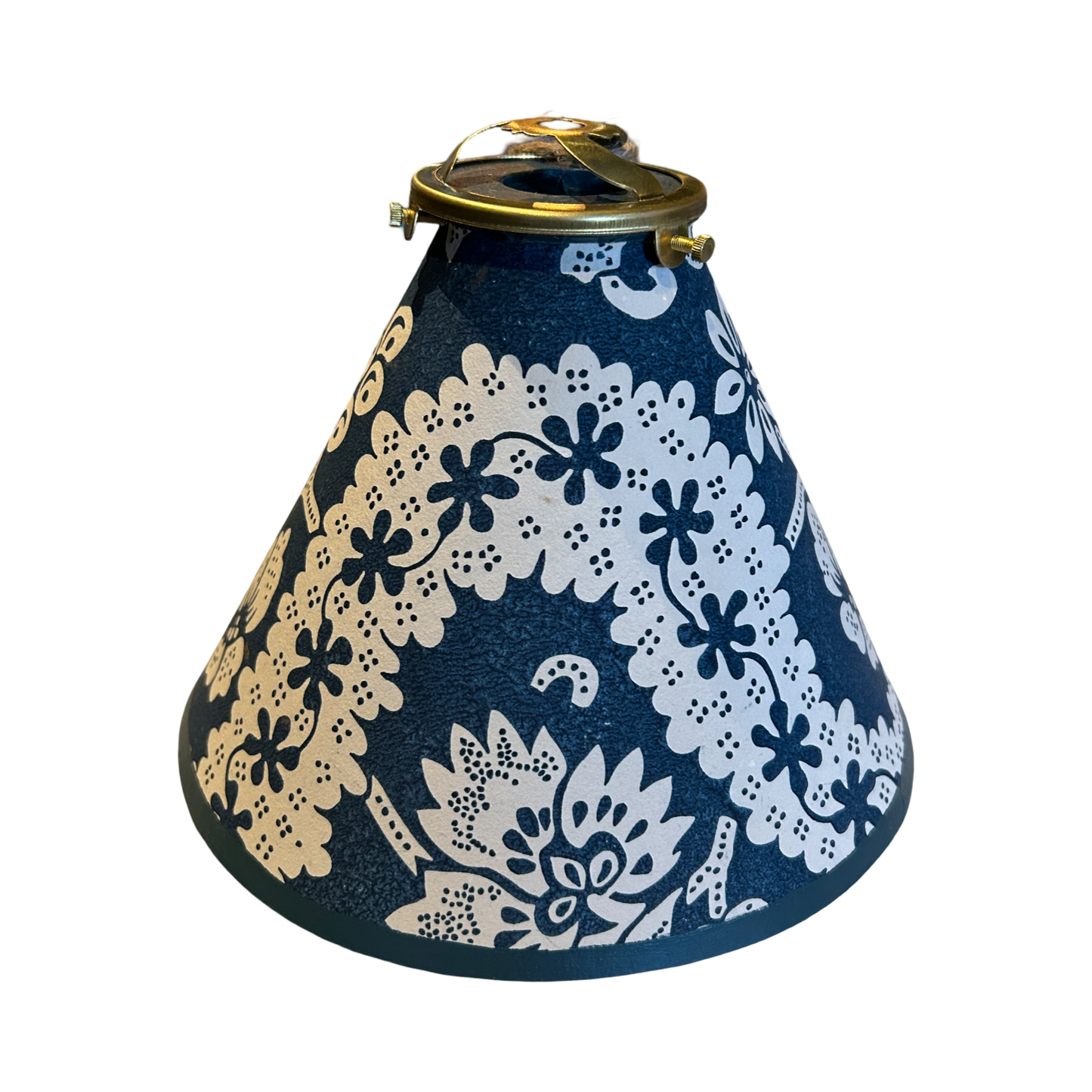 Antoinette Poisson Lamp Shade No. 96B 'Oratorio Indigo'
