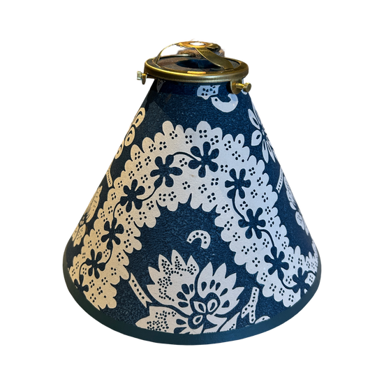 Antoinette Poisson Lamp Shade No. 96B 'Oratorio Indigo'
