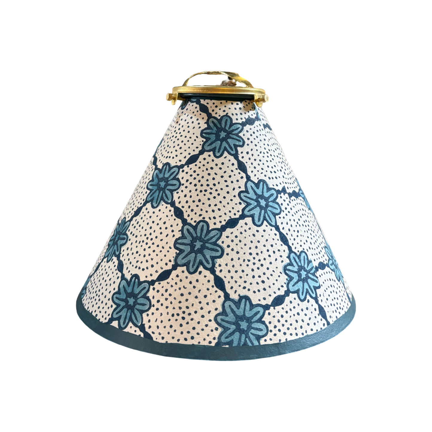 Antoinette Poisson Lamp Shade No.104B “Resille Blue”