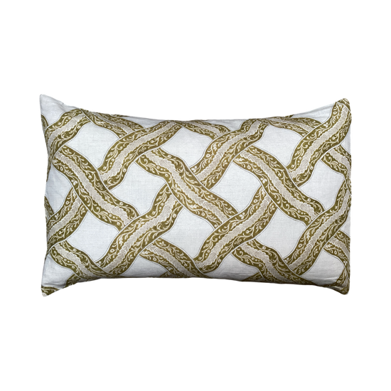 Antoinette Poisson Large Linen Pillow No. 99A 'Odelette'
