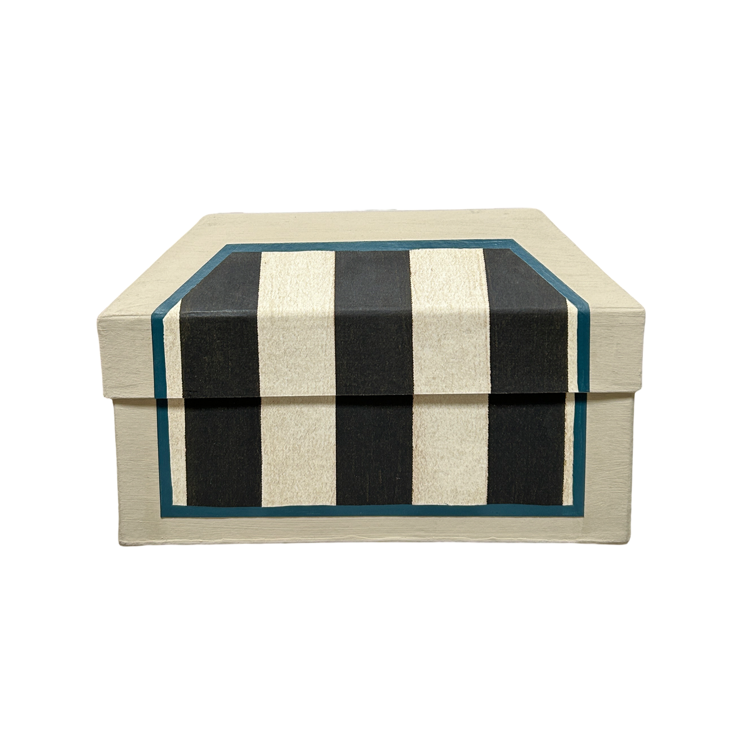 Antoinette Poisson Small Wedding Box No.89C “Rayures Noires”
