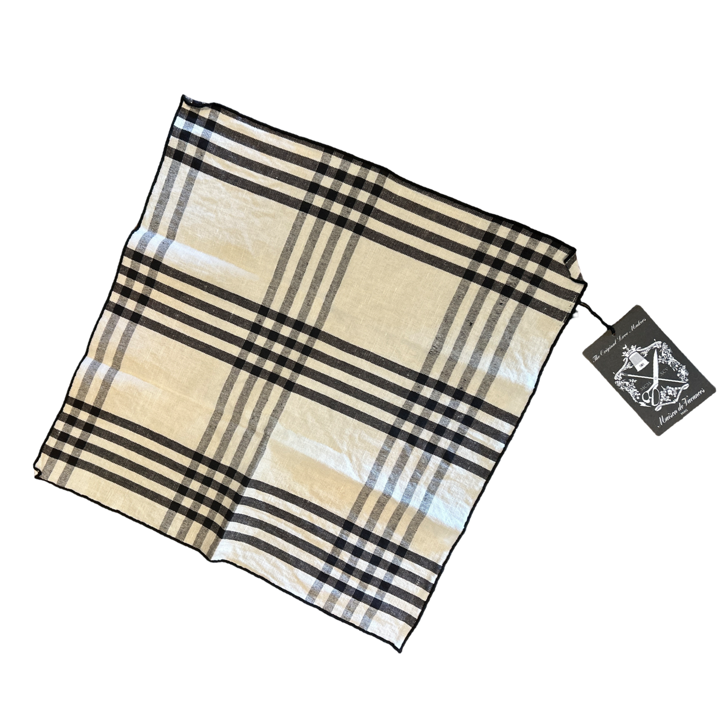 French Linen Canvas Mimi Country Bourdon Napkin
