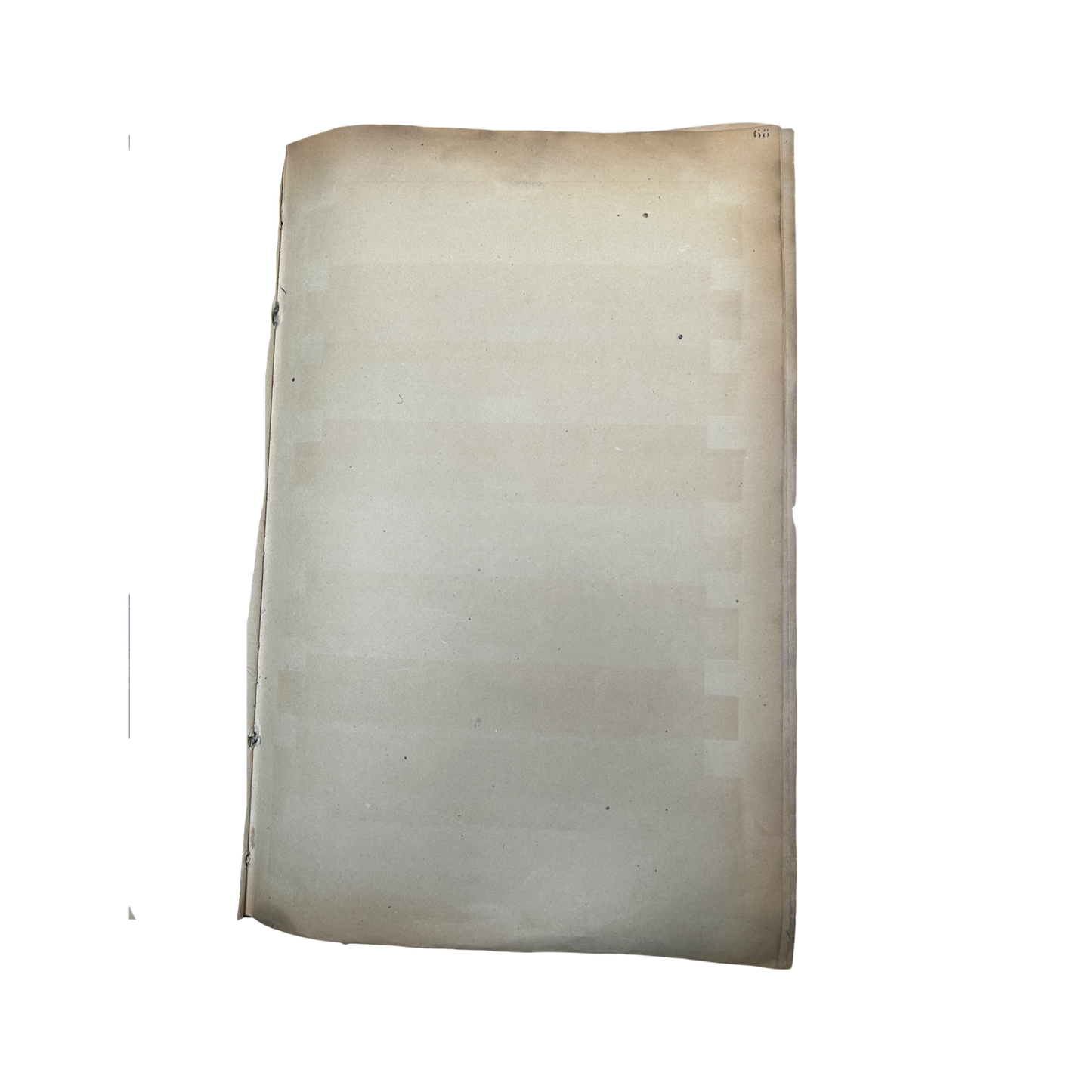 Page No. 68/69 from Antique Fabric Swatch Book, c1900 Lyon, France