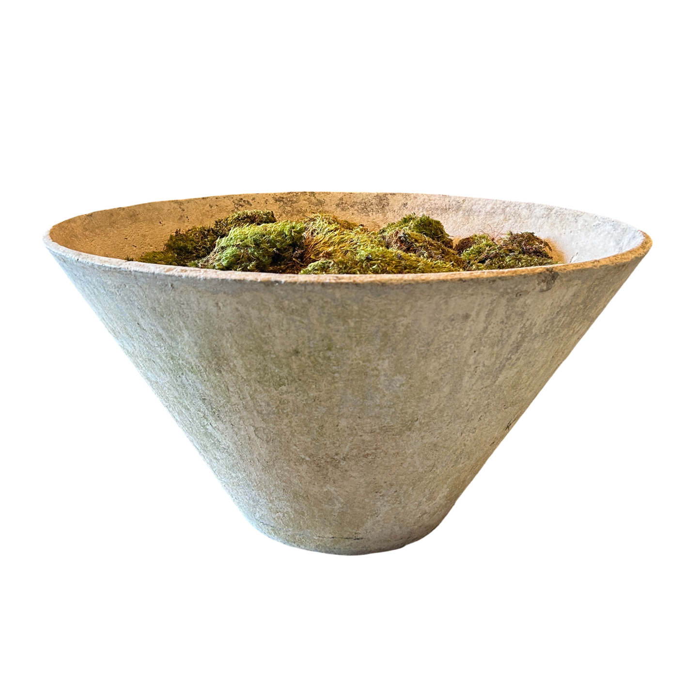 Vintage Willy Guhl Conical Bowl Planter