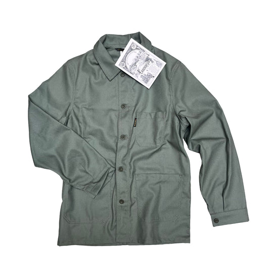 Le Laboureur French Chore Coat in Olive