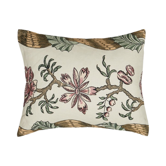 Small Linen Pillow No.31A “Colonne”