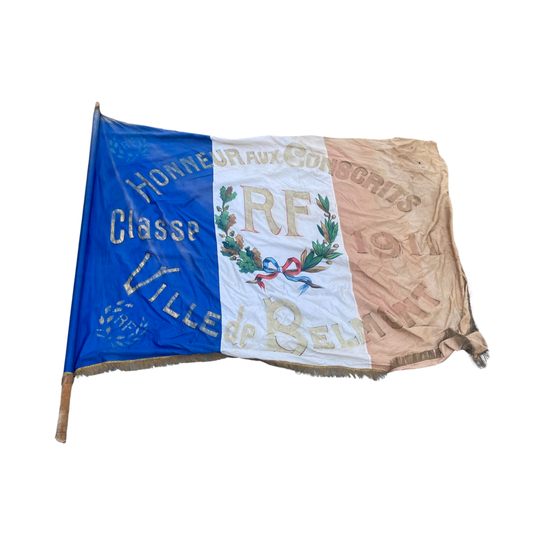 Antique Republique Francaise flag