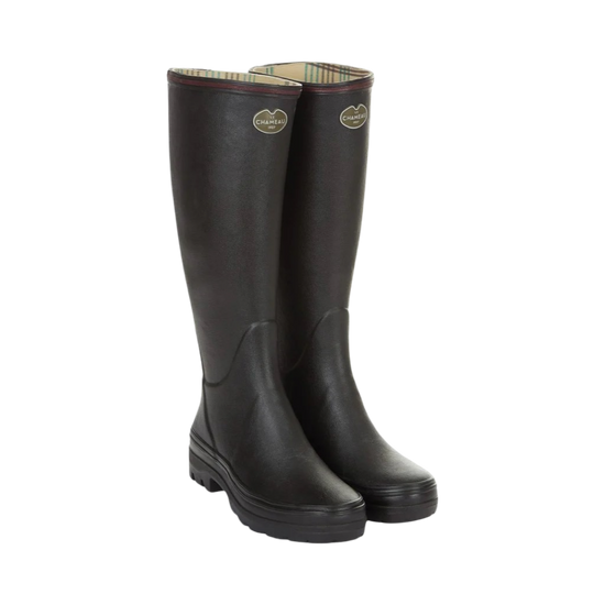 Le Chameau Women's Giverny Boot in Noir - Main Image