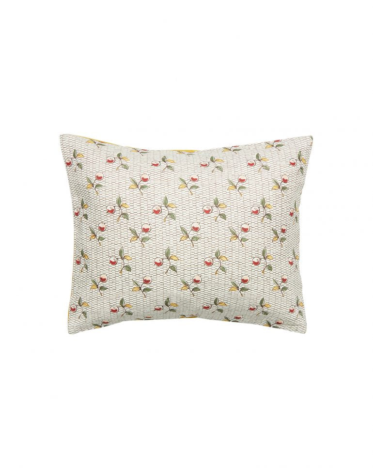 Antoinette Poisson Small Linen Pillow No. 56A "Baies”