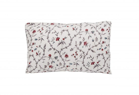 Antoinette Poisson Large Linen Pillow No. 87 "Jardin d'Oeillets”