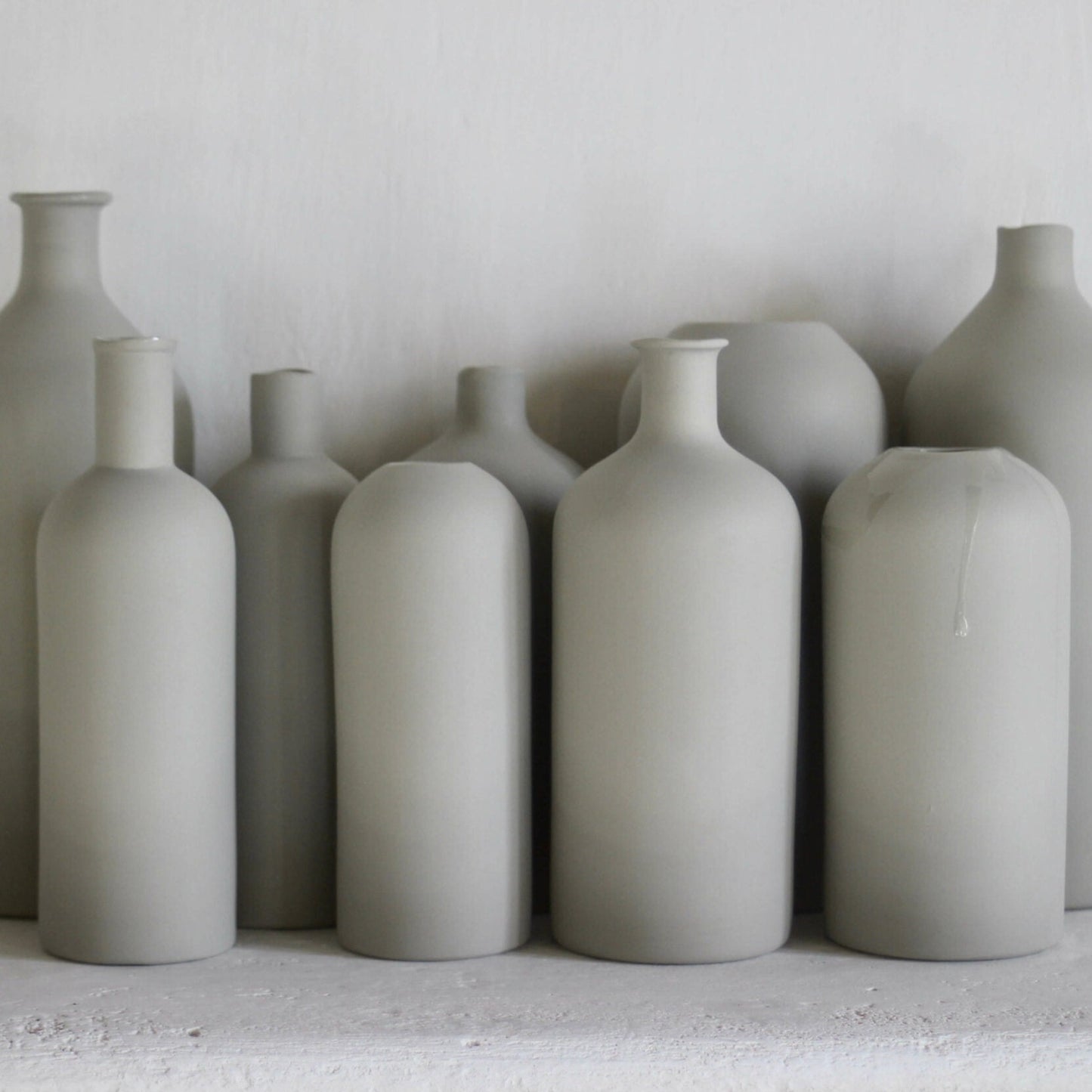 Porcelain Sage Vase
